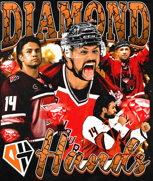Diamond Hands Retro T shirt